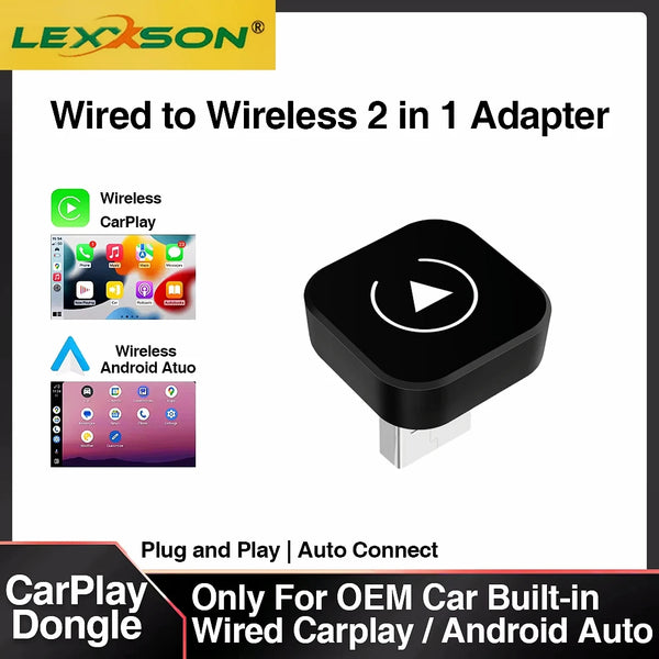 Pocket Wireless CarPlay Android Auto Adapter